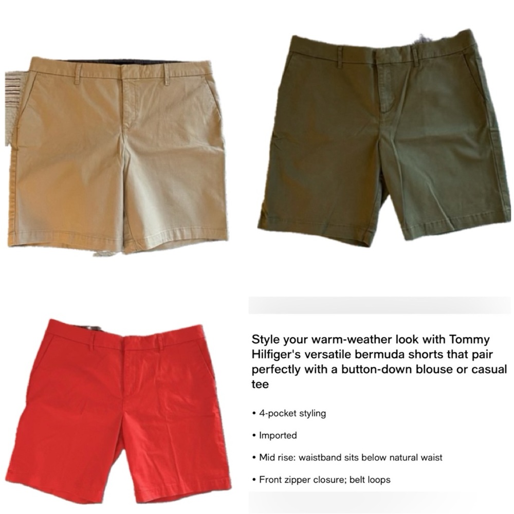 Tommy Hilfiger Shorts Lot Of 3 Pair